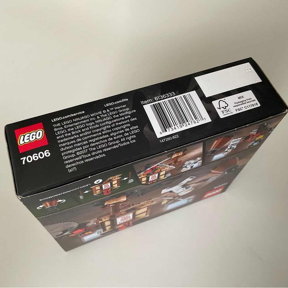 LEGO 70606 The Ninjago Movie Spinjitzu Training Building Toy Kai Retired New - Picture 4 of 7
